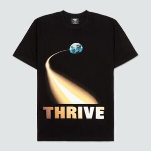 SLANDER Thrive Tour Short Sleeve T-Shirt Black Heavyweight Size Large EDM Rave